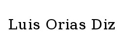 Luis Orias Diz